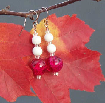 Ruby Rose Sparkle Fragrance Earrings $14.99